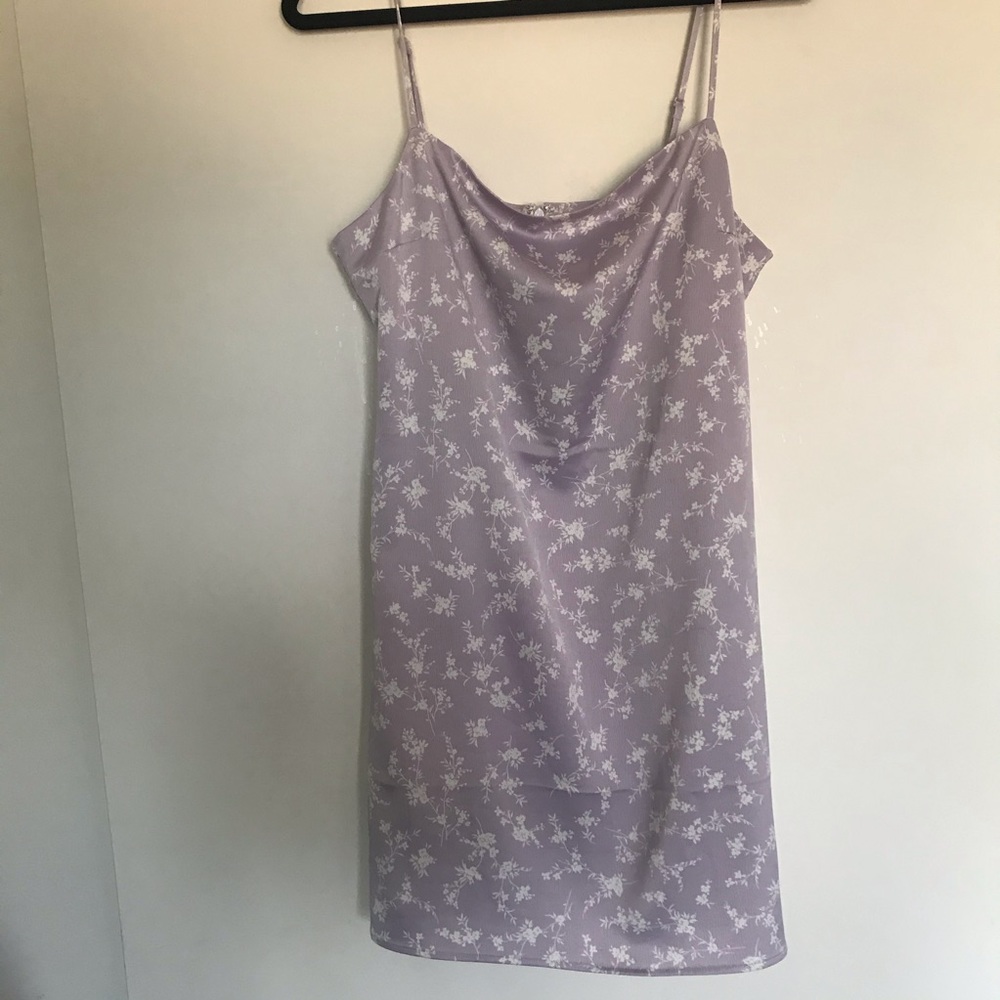 Lavender Mini Dress